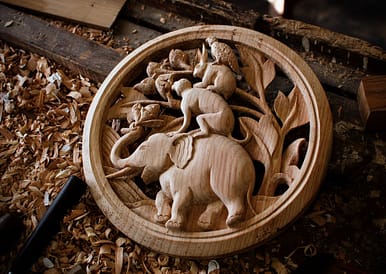 3 friends wood