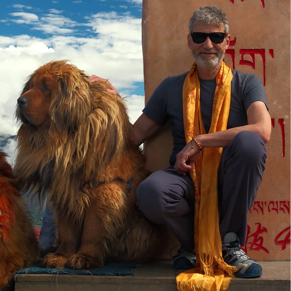 me and dog